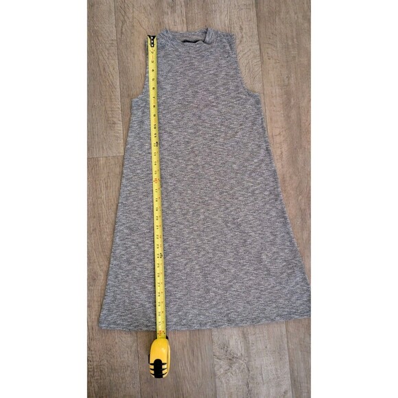 MADEWELL Tank Dress Womens XXS Gray Mock Neck Sleeveless Stretch - Picture 7 of 7